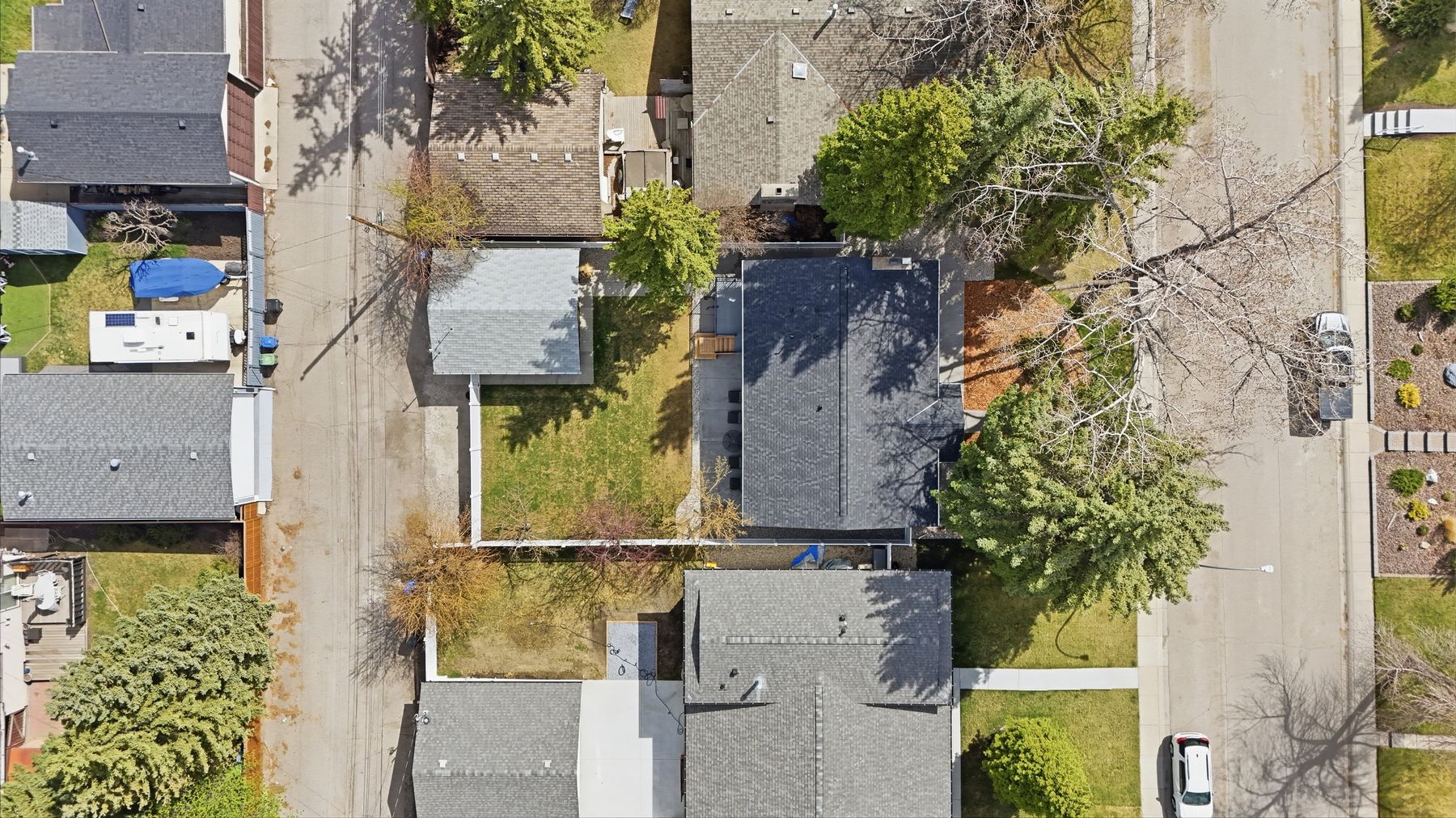 Lake Sylvan Place enclave from above